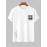 Letter ALASKA SNOW MOUNTAIN Graphic Printed Short Sleeve T-shirt