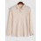 Men's Casual Polo Collar Solid Color Long Sleeves Textured T Shirt