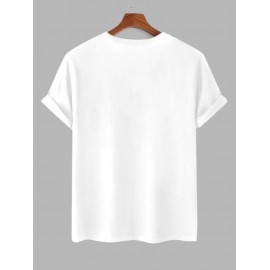 Short Sleeve Rose Print T-shirt Short Sleeve Rose Print T-shirt