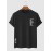 Wisdom Words Printed Casual T-shirt