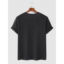 Wisdom Words Printed Casual T-shirt Wisdom Words Printed Casual T-shirt