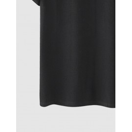Letter and Sun and Flowers Graphic Pattern T-shirt Letter and Sun and Flowers Graphic Pattern T-shirt
