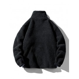 Fluffy Teddy Faux Sherpa Zip Up Jacket Fluffy Teddy Faux Sherpa Zip Up Jacket