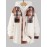 Men's Plaid Pattern Spliced Button Front Flap Pocket Fuzzy Teddy Fleece Jacket