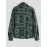 Ethnic Aztec Geo Printed Polar Fleece Fluffy Shacket Winter Shirt