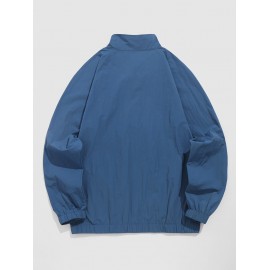 Men's Streetwear Daily Half Zip Letter NEW YORK Graphic Printed Popover Windbreaker Jacket Men's Streetwear Daily Half Zip Letter NEW YORK Graphic Printed Popover Windbreaker Jacket