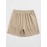 Side Slit Breathable Mountain Embroidery Drawstring Athletic Shorts