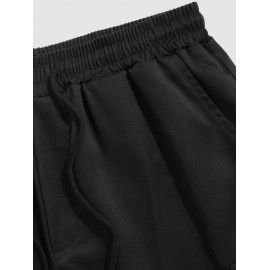 Buckle Strap Multi-pocket Design Cargo Shorts Buckle Strap Multi-pocket Design Cargo Shorts