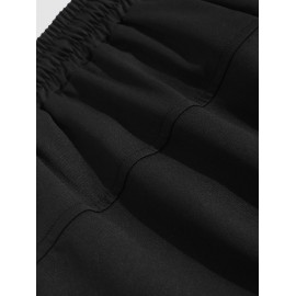 Buckle Strap Multi-pocket Design Cargo Shorts Buckle Strap Multi-pocket Design Cargo Shorts