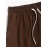 Colorblock Drawstring Casual Shorts