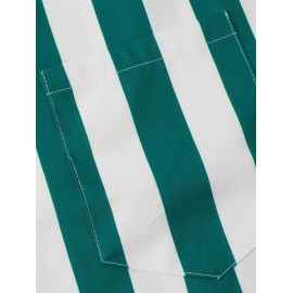 Colorblock Vertical Striped Long Sleeves Shirt Colorblock Vertical Striped Long Sleeves Shirt