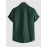 Men's Vertical Striped Pattern Short Sleeves Button Fly Casual Summer Shirt
